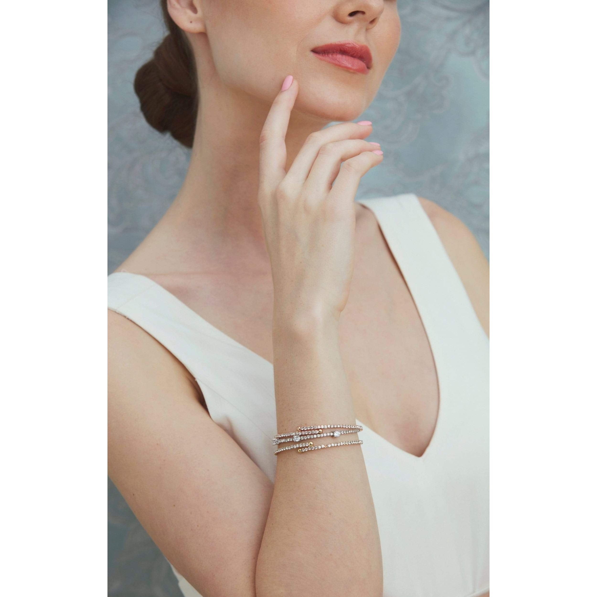 Fervor Montreal Bangle Freesize Sparkling Bangles