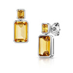 Fervor Montreal Earrings Angelina Citrine Earrings