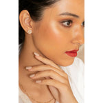 Fervor Montreal Earrings Clover Pearl Earrings