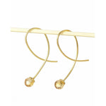 Fervor Montreal Earrings Crossover Citrine Discoball Earrings