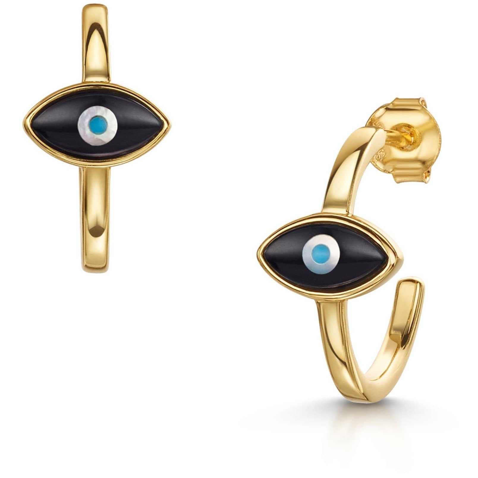 Fervor Montreal Earrings Divine Eye- Evil Eye Hoop Earrings