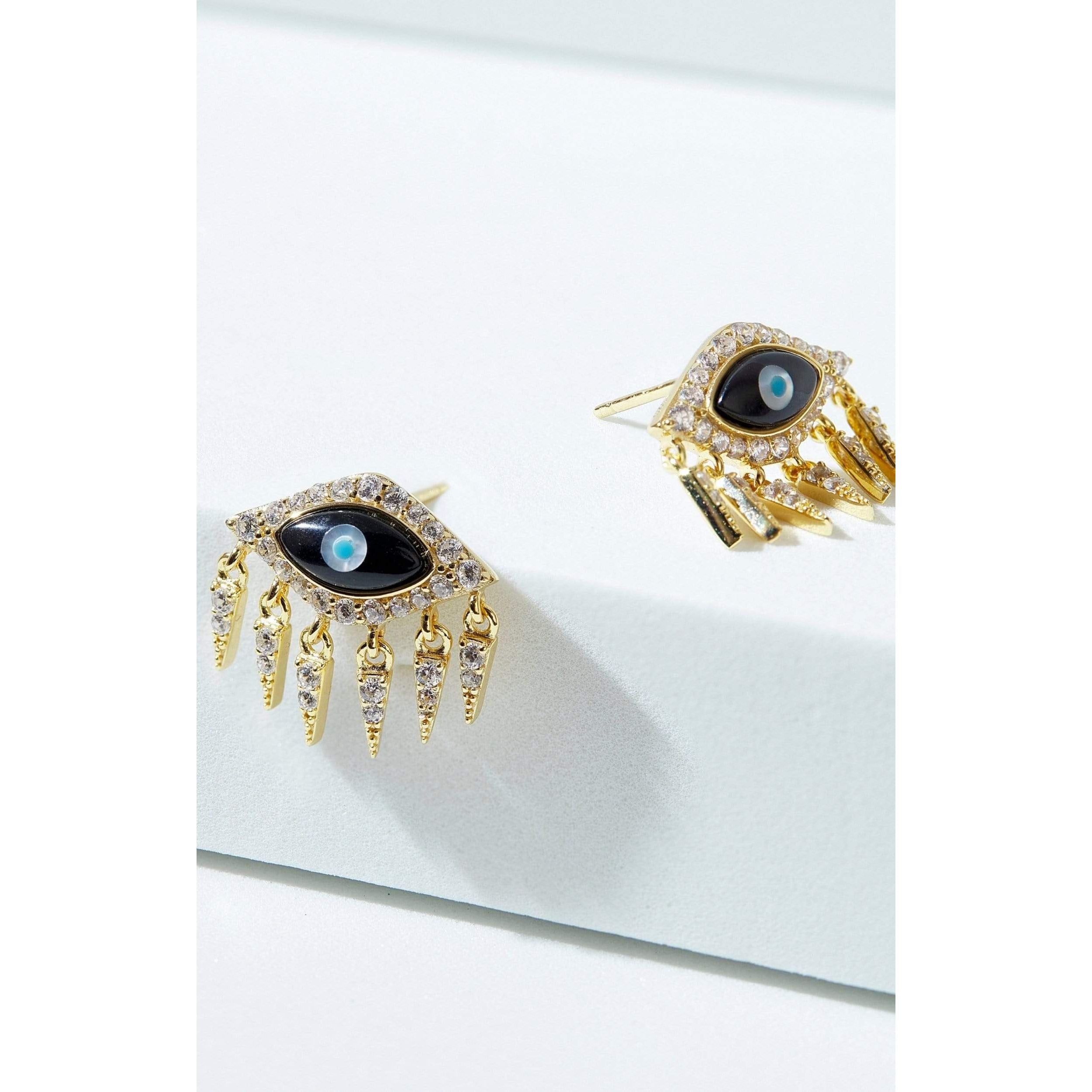 Fervor Montreal Earrings Divine Eye- Lower Lash Evil Eye Earrings