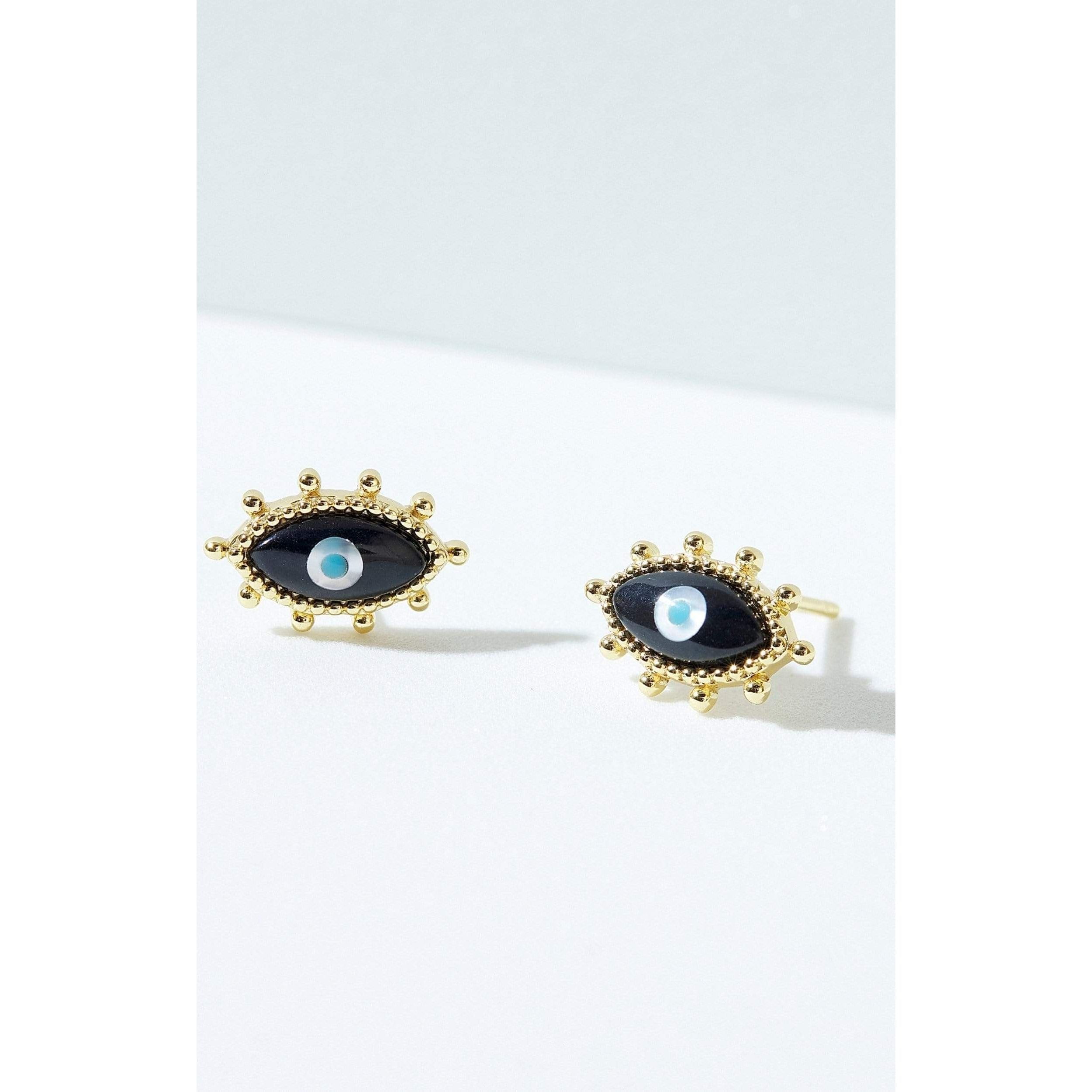 Fervor Montreal Earrings Divine Eye- Vintage Lucky Eye Earrings