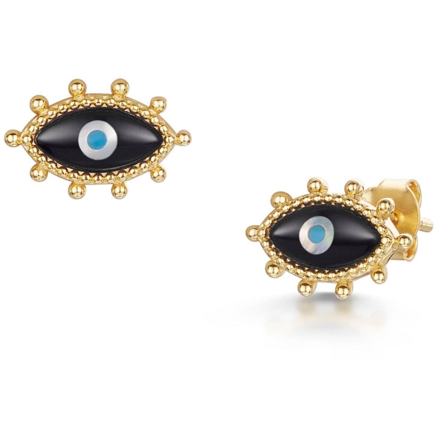 Fervor Montreal Earrings Divine Eye- Vintage Lucky Eye Earrings