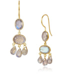 Fervor Montreal Earrings Labradorite Chandelier Earrings