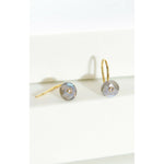 Fervor Montreal Earrings Labradorite Disc Earrings