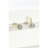 Fervor Montreal Earrings Labradorite Disc Earrings