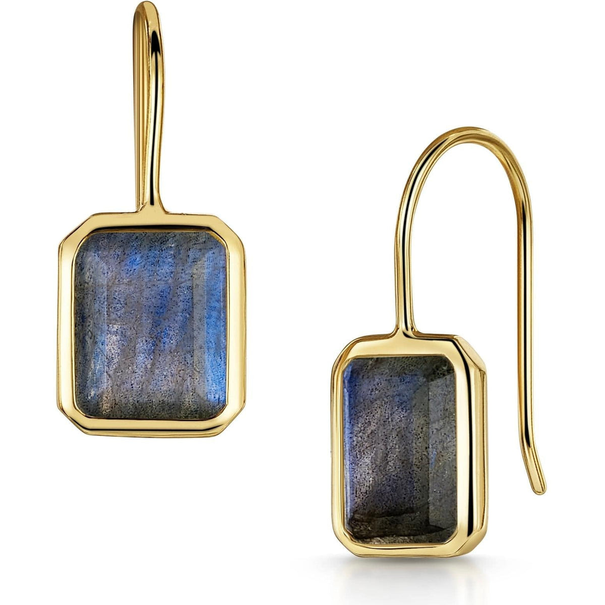 Gold Filled Twist Fish Hook Earrings - Mima's Of Warwick, LLC