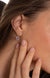 Fervor Montreal Earrings Pink Amethyst Fish Hook Earrings