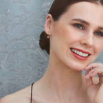 Fervor Montreal Earrings Rainbow Moonstone Petite Earrings