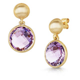 Fervor Montreal Earrings Round Shimmering Dangle Earrings