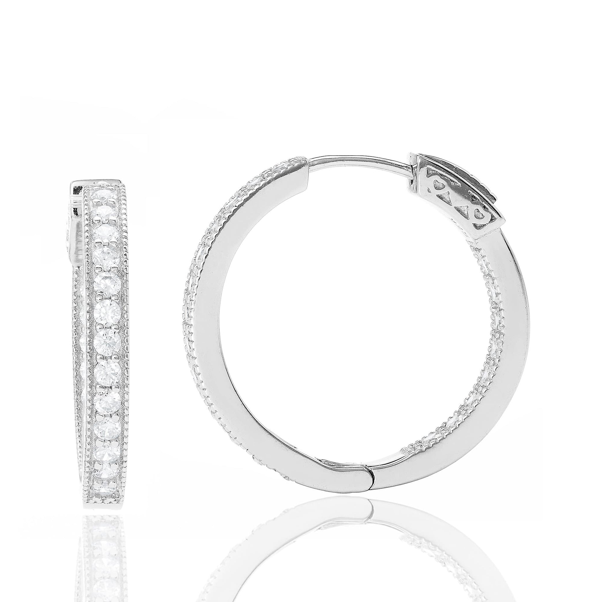 Fervor Montreal Earrings Senorita Hoops- Solitaire
