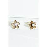 Fervor Montreal Earrings Smoky Quartz Daisy Earrings