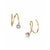 Fervor Montreal Earrings Spiral Labradorite Earrings