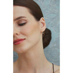 Fervor Montreal Earrings Spiral Labradorite Earrings