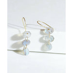 Fervor Montreal Earrings Three Link Labradorite Earrings
