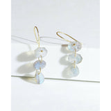Fervor Montreal Earrings Three Link Labradorite Earrings
