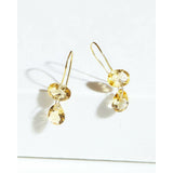 Fervor Montreal Earrings Two Link Citrine Earrings