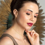 Fervor Montreal Earrings White Opal Huggies