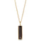 Fervor Montreal Elongated Baguette Smoky Quartz Necklace