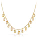 Fervor Montreal Necklace Baguette Charms Citrine Necklace