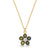 Fervor Montreal Necklace Black Opal Daisy Necklace