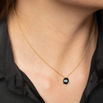 Fervor Montreal Necklace Divine Eye- Floating Bubble Lucky Eye Necklace