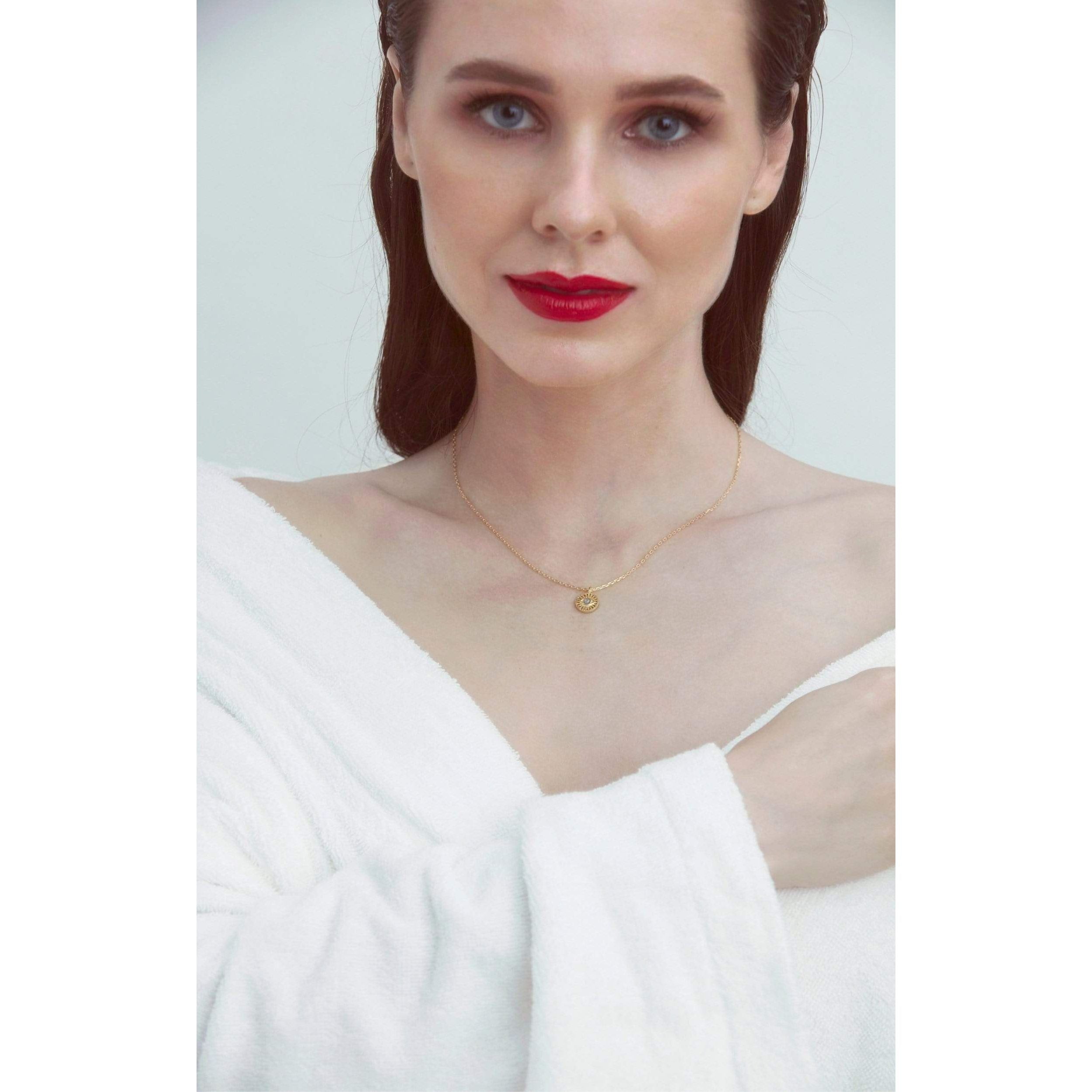 Fervor Montreal Necklace Divine Eye- Sequin Eye