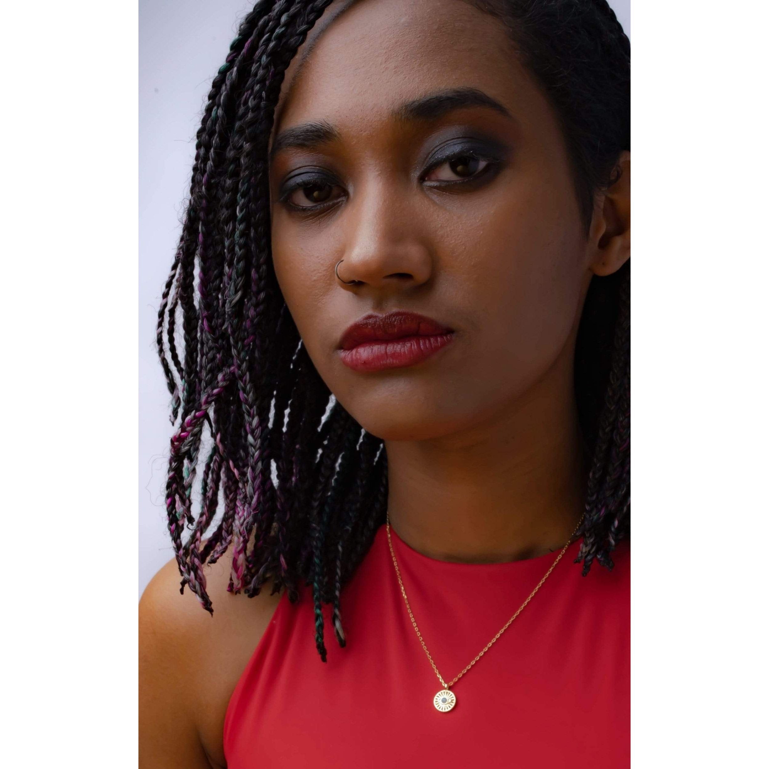 Fervor Montreal Necklace Divine Eye- Sequin Eye