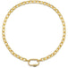 Fervor Montreal Necklace Fervor Links- Gold Carabiner
