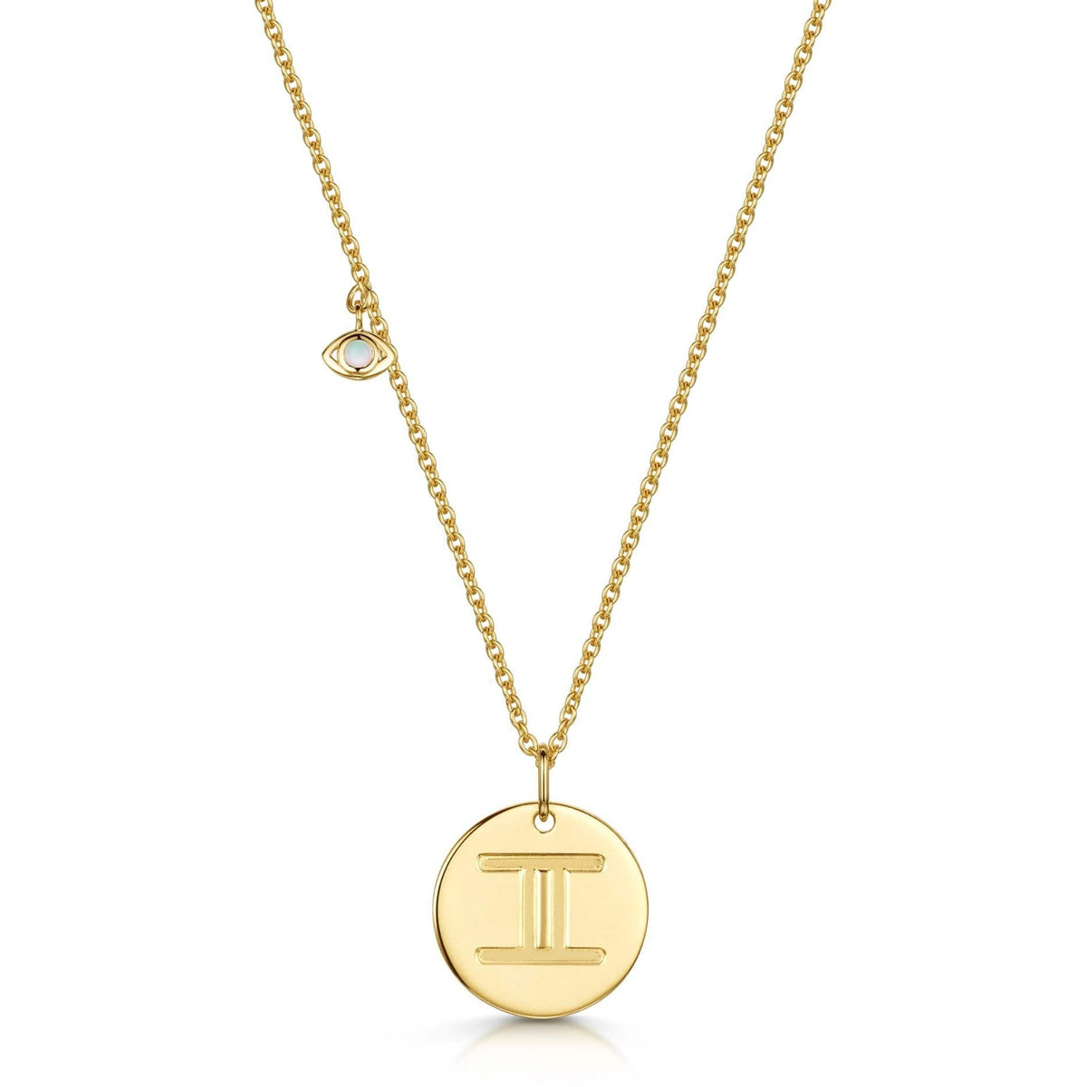 Zodiac sales necklace gemini