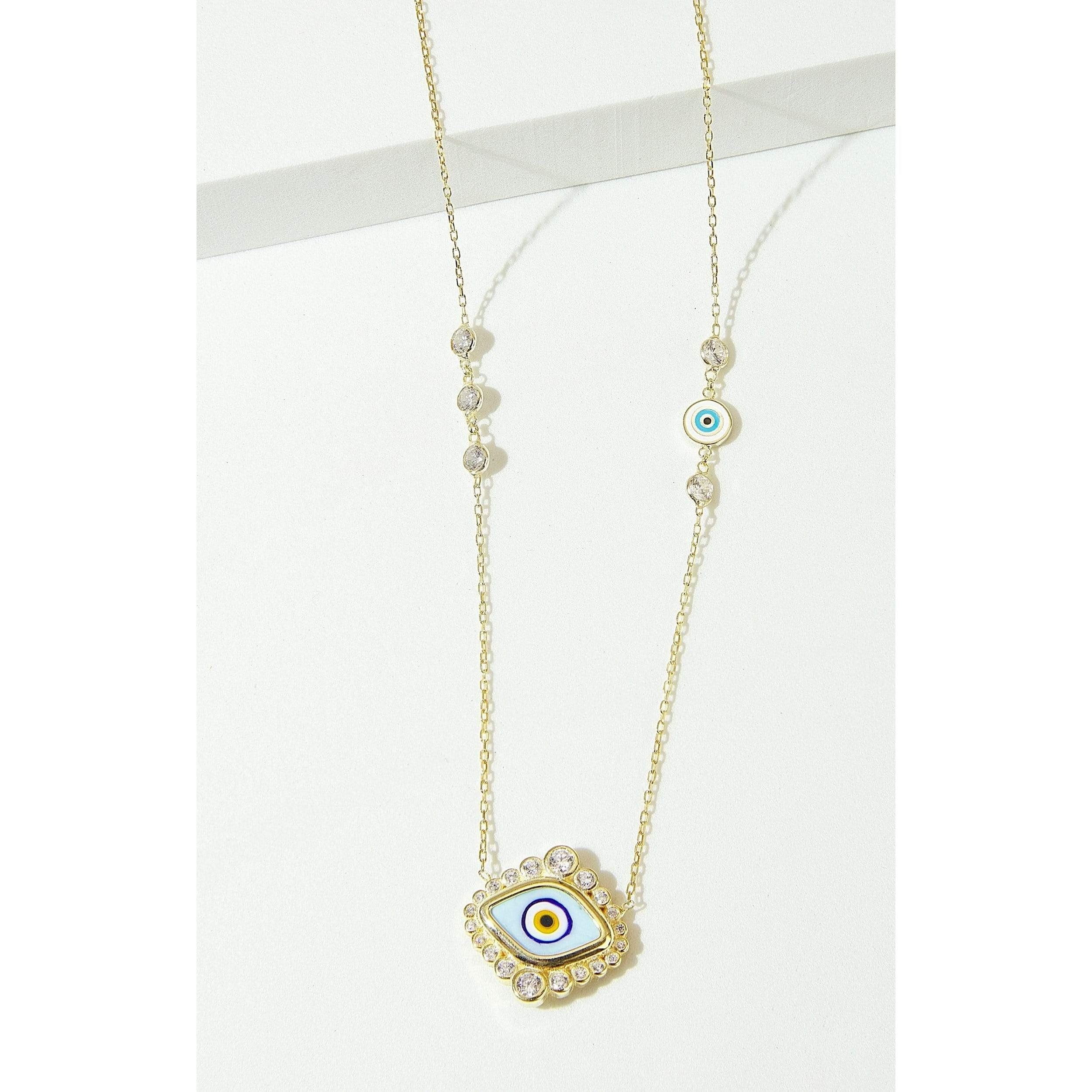 Fervor Montreal Necklace Mati Tile Corfu Necklace