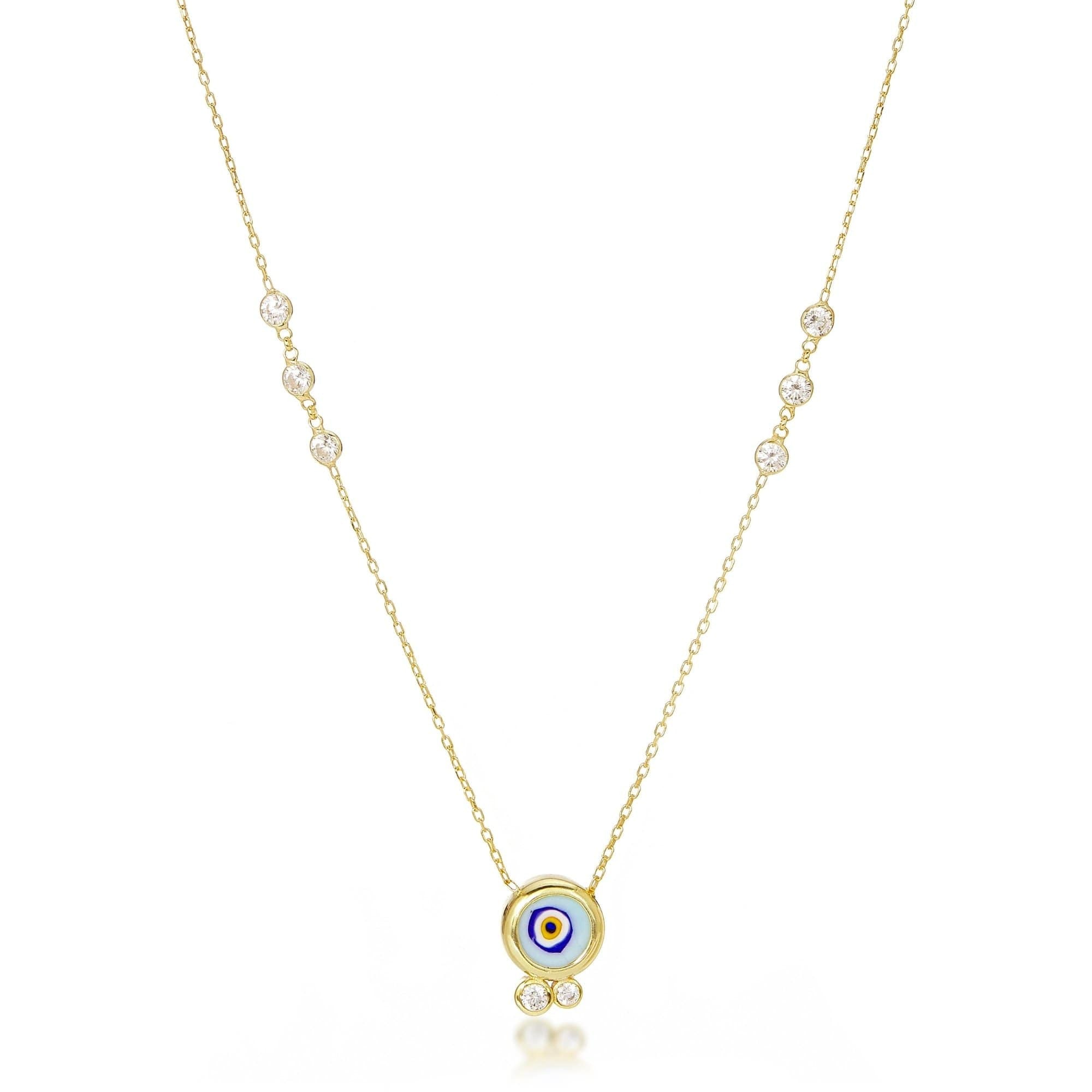 Fervor Montreal Necklace Mati Tile Santorini Necklace