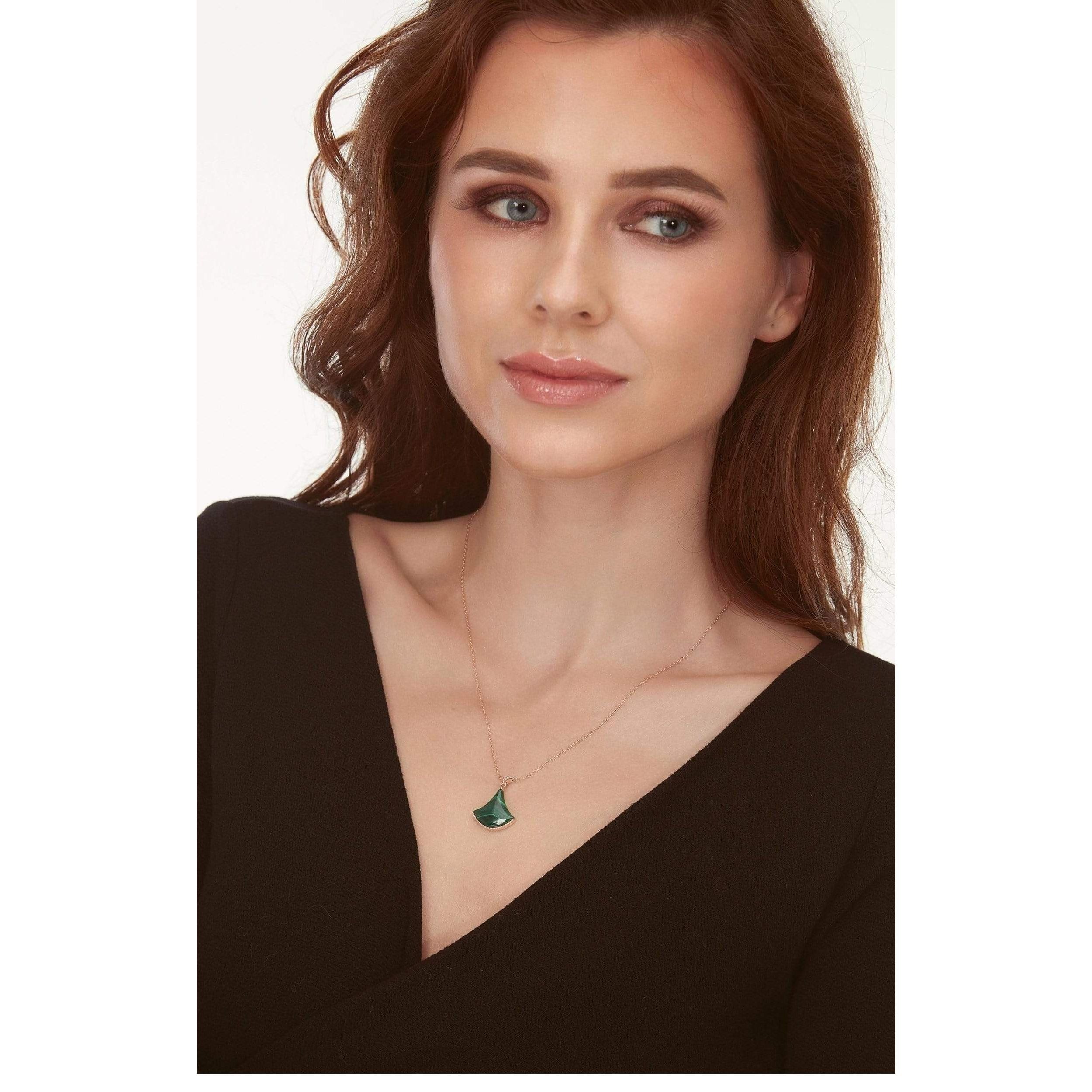Fervor Montreal Necklace Oriental Fan Necklace