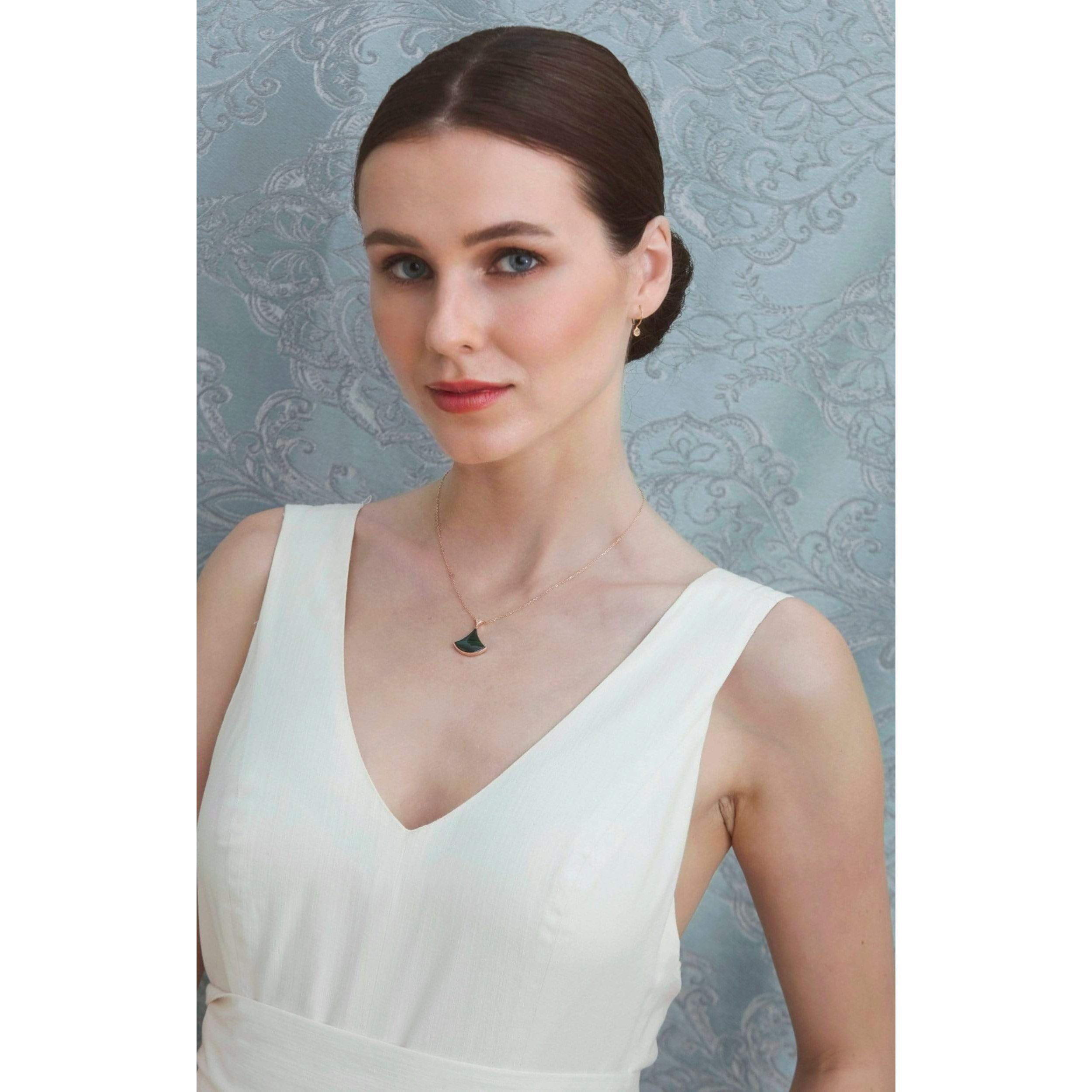 Fervor Montreal Necklace Oriental Fan Necklace