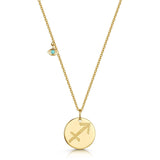 Fervor Montreal Necklace Sagittarius Double-Sided Zodiac & Constellation Necklace