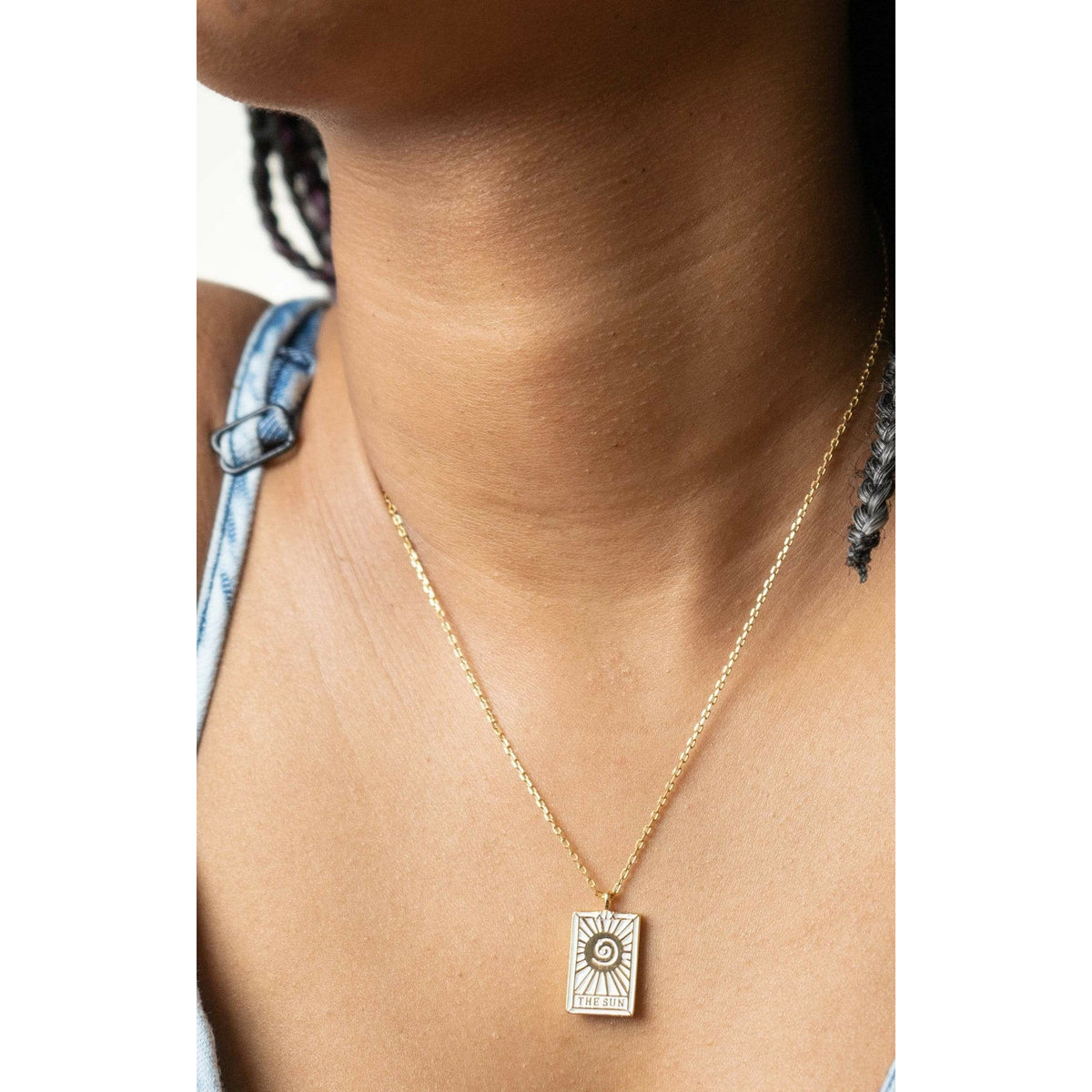 Buy 22 CARDS: Dainty Tarot Card Sterling Silver Charm Necklace Best Friend  Birthday Gift Tarot Card Necklace Mystic Halloween Jewelry Online in India  - Etsy