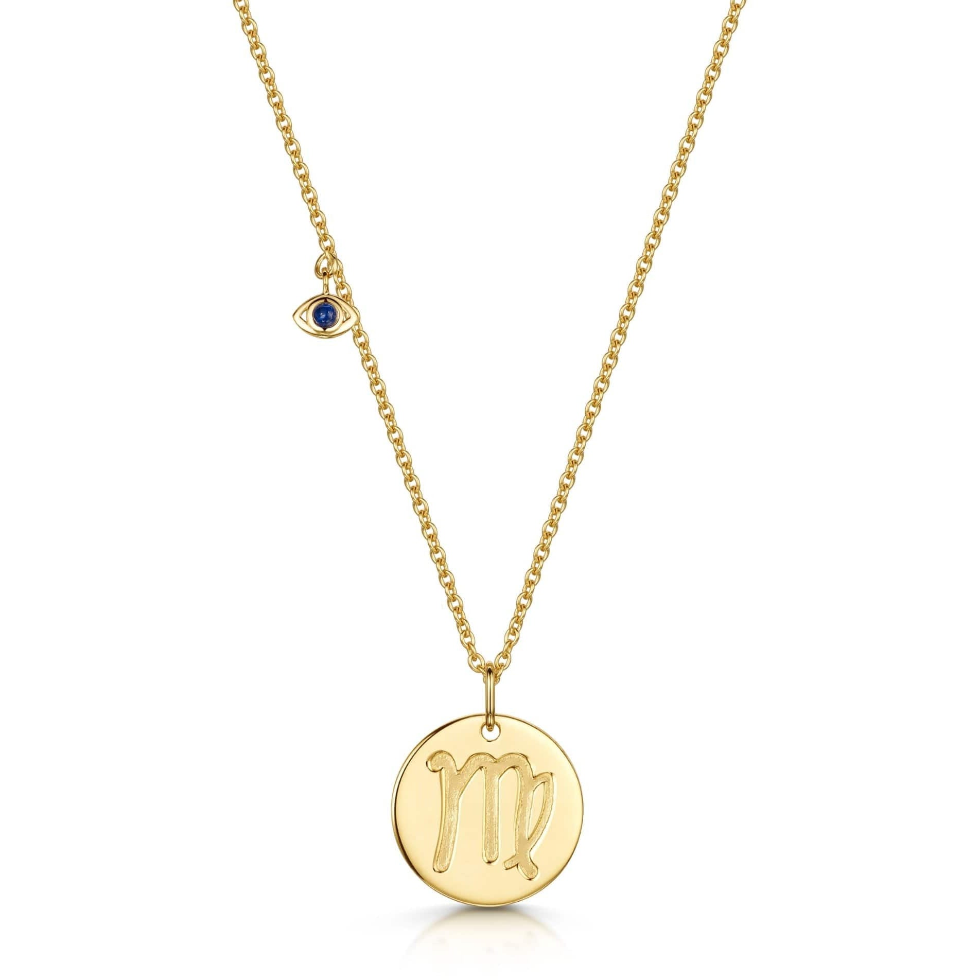 Fervor Montreal Necklace Virgo Double-Sided Zodiac & Constellation Necklace