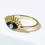 Fervor Montreal Rings Divine Eye- Lash Lucky Eye Ring
