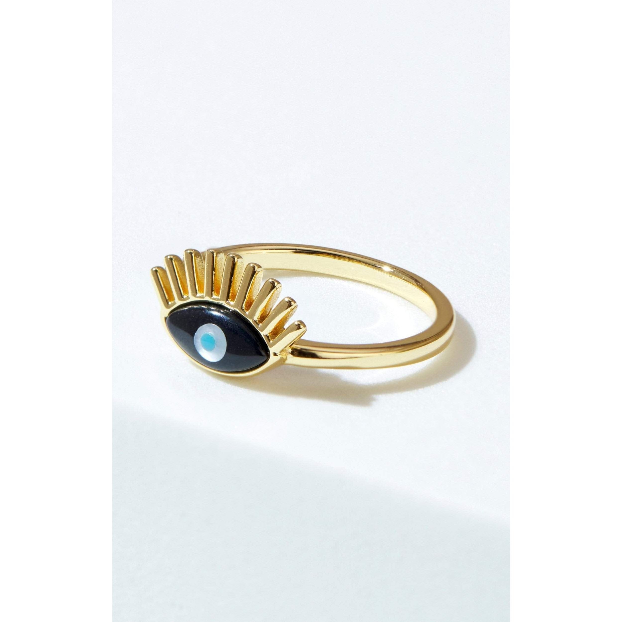 Fervor Montreal Rings Divine Eye- Lash Lucky Eye Ring