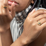 Fervor Montreal Rings Divine Eye- Lash Lucky Eye Ring