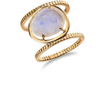 Fervor Montreal Rings Malaika Rainbow Moonstone Island Ring