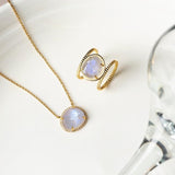 Fervor Montreal Rings Malaika Rainbow Moonstone Island Ring