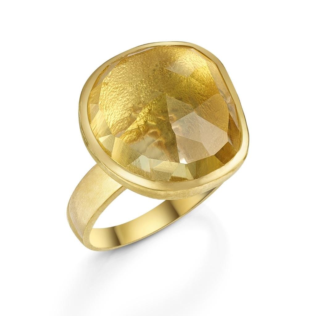 Oasis Lemon Quartz Ring - Fervor Montreal