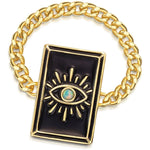 Fervor Montreal Rings Tarot Card- The Sun Reversible Ring