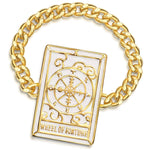 Fervor Montreal Rings Tarot Card- Wheel of Fortune Reversible Ring